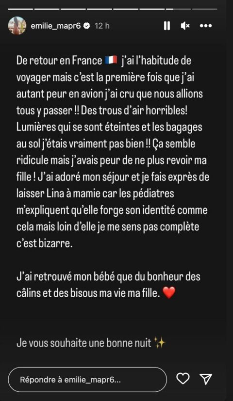 Emilie (MAPR) : Cette Grosse Frayeur Vécue à Son Retour De Vacances - Voici