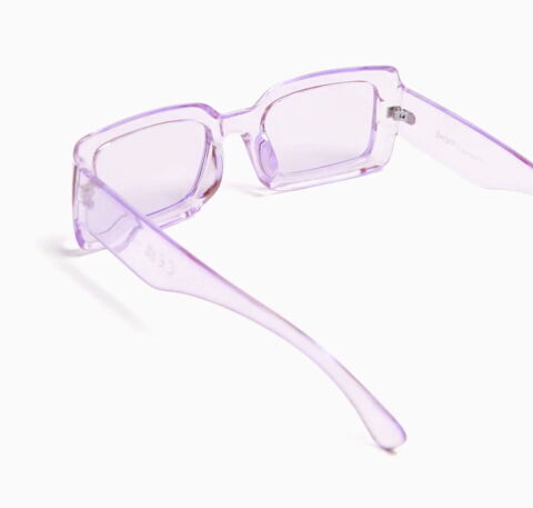 CXNXFD Lot De 2 Lunettes De Soleil En Forme De Cœur - Style