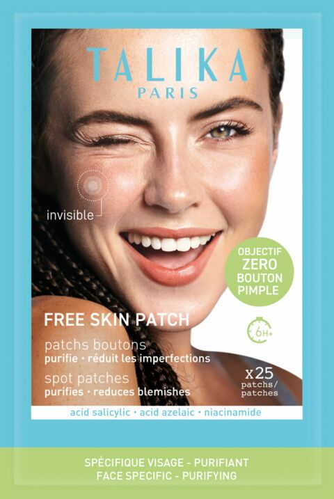 Patch anti boutons invisibles Free Skin Patch, Talika, 11 euros.