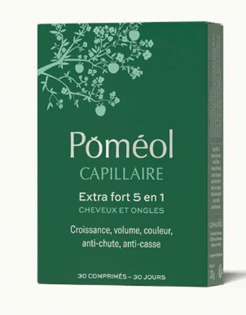 Complément alimentaire - Cure cheveux et ongles, Poméol, 18,80 €