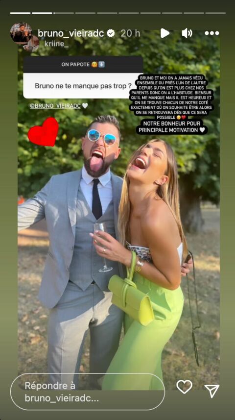 Bruno En Couple Avec Jennifer Mapr Le Message De Sa S Ur Carine Qui