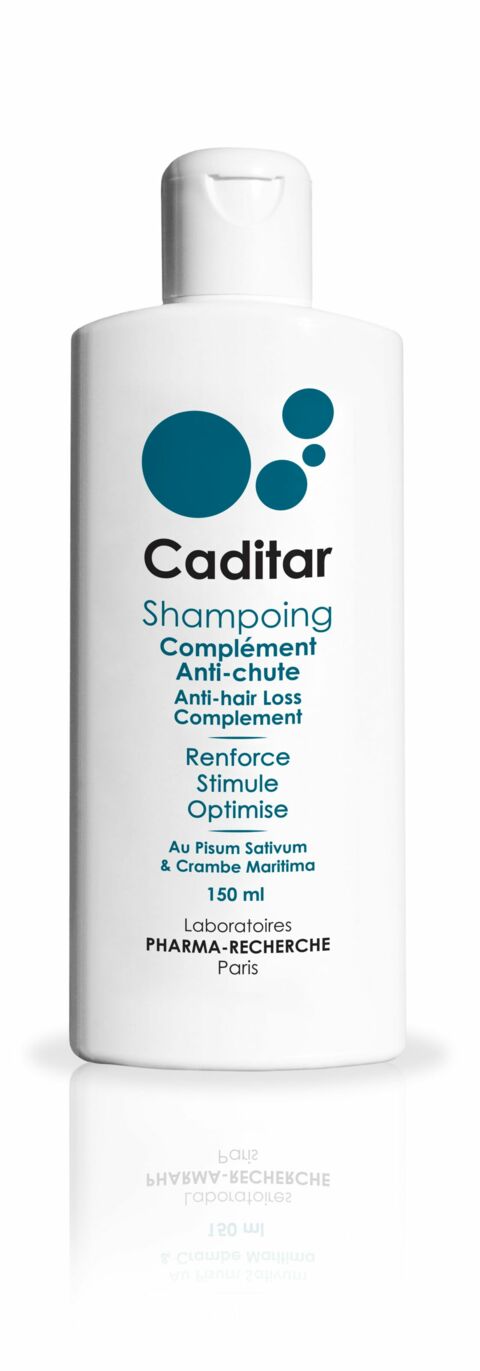 Shampooing complément anti-chute, Caditar, 12,48 euros.