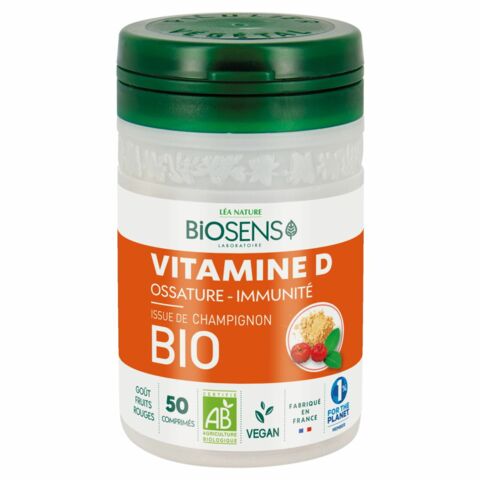 Vitamine D, Biosens, 7,50 euros.