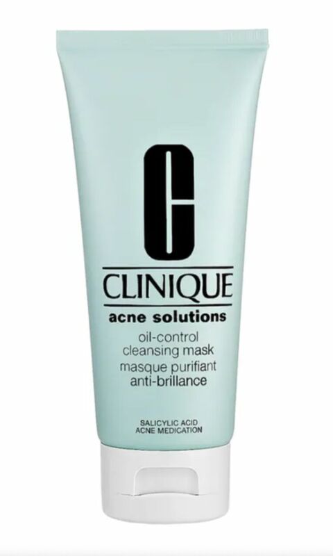  le masque nettoyant anti-huile Clinique Acne Solutions à environ 20€