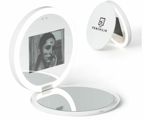 Miroir Compact avec caméra UV pour Test de Protection Solaire FENCHILIN à 89,99€ sur Amazon