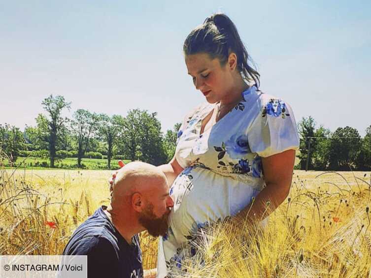 Lucile L Amour Est Dans Le Pre Enceinte Sa Tres Belle Demande A Mathieu Pour Son Bebe Voici