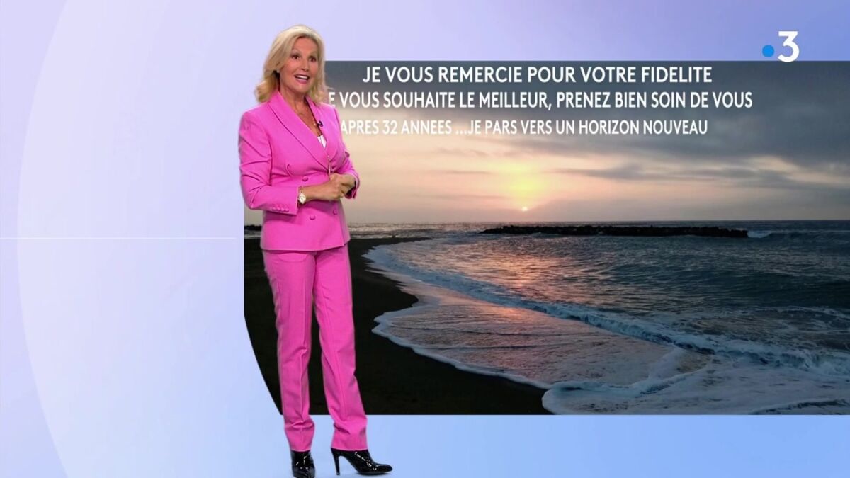 Presentatrice De La Meteo Sur France 3 VIDEO Fabienne Amiach quitte la météo de France 3 : ses adieux coupés en  plein direct ! - Voici