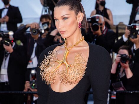 PHOTOS Festival de Cannes 2021 : Bella Hadid en montre presque trop et enflamme la Croisette 