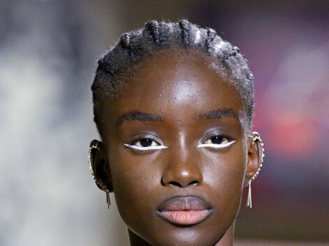 15 photos pour comprendre les tendances make-up et coiffures repérées lors de la Fashion Week de Paris 