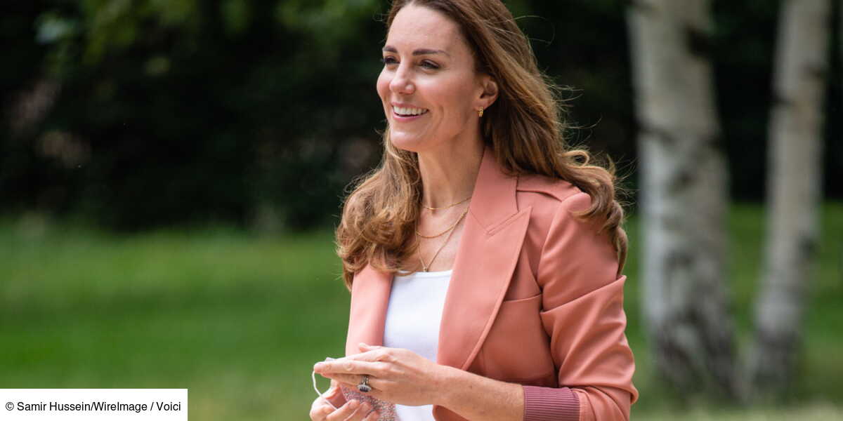 PHOTO Kate Middleton fan de ces baskets blanches, elle les porte à