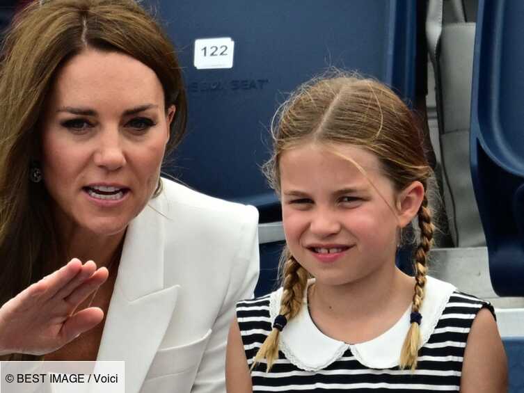 Kate Middleton : ce geste nerveux repris par sa fille Charlotte