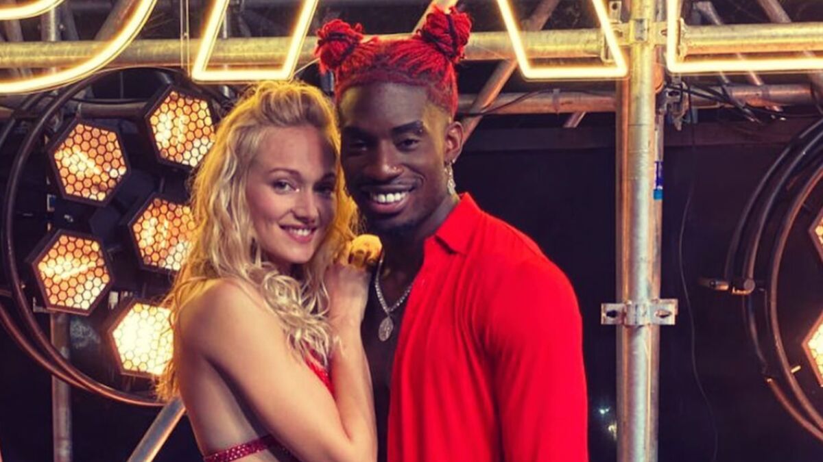 Stephane Legar Et Calisson En Couple Danse avec les stars : Stéphane Legar invite Calisson Goasdoué dans son  clip - Voici