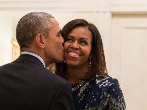 Barack et Michelle Obama, Nabilla et Thomas, Jenifer... Les plus belles photos de Noël des stars