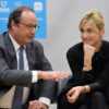 Julie Gayet et François Hollande : main dans la main, le couple fait fondre les internautes - Voici
