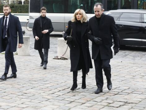 Brigitte Macron, Claire Chazal et son ex... de nombreuses stars présentes aux obsèques du journaliste Philippe Tesson