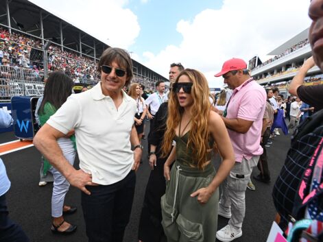 Tom Cruise et Shakira au F1 Grand Prix de Miami