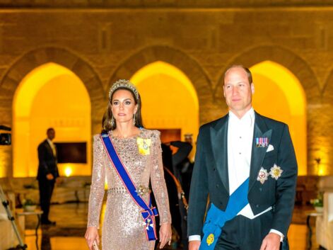 Kate et William, le roi Juan Carlos... de nombreuses têtes couronnées au mariage du prince Hussein bin Abdullah II et Rajwa Al-Saif