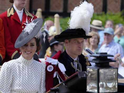 Kate Middleton sublime, Sophie d'Edimbourg élégante... La famille royale assiste au service annuel de l'ordre de la jarretière