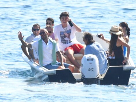 La famille Beckham en vacances en Italie 