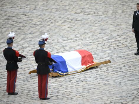 L'hommage national à Jean-Louis Georgelin : Brigitte Macron très élégante, de nombreux politiques et hommes d'affaires présents