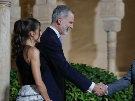 Le roi Felipe et la reine Letizia d'Espagne reçoivent Emmanuel Macron et plusieurs chefs d'État