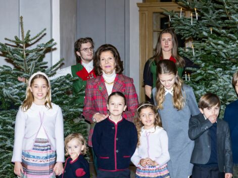 Les images trop mignonnes de Silvia de Suède entourée de ses petits-enfants à l'approche de Noël