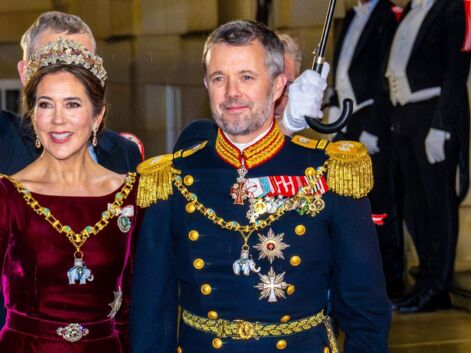 Le prince héritier Frederik et sa femme Mary éblouissants après l'annonce d'abdication de la reine Margrethe II de Danemark 