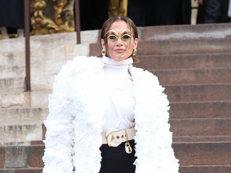 Jennifer Lopez, Carla Bruni, Zendaya... Les stars au défilé Schiaparelli à la Fashion week de Paris