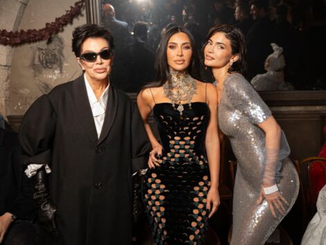 Les Kardashian au défilé de mode de la maison Margiela