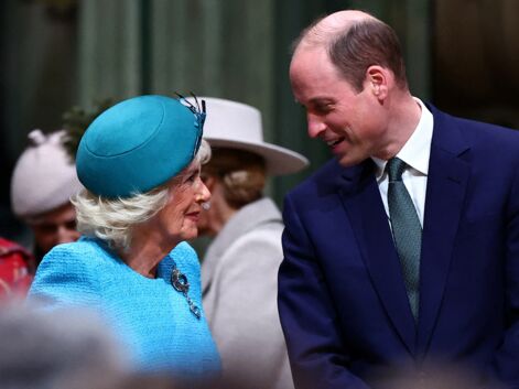 La reine Camilla et le prince William complices à la cérémonie du Jour du Commonwealth à Londres