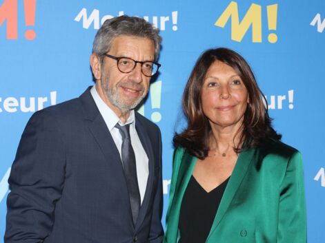 Michel Cymès très complice avec sa femme, Carole Bouquet, Thierry Marx... de nombreuses stars au Dîner de Gala de l'association Moteur!
