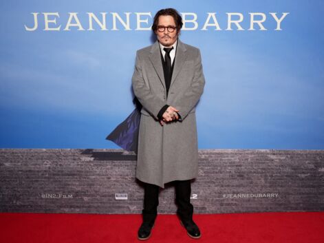 Johnny Depp complice avec Maïwenn à l'avant-première de Jeanne du Barry à Londres