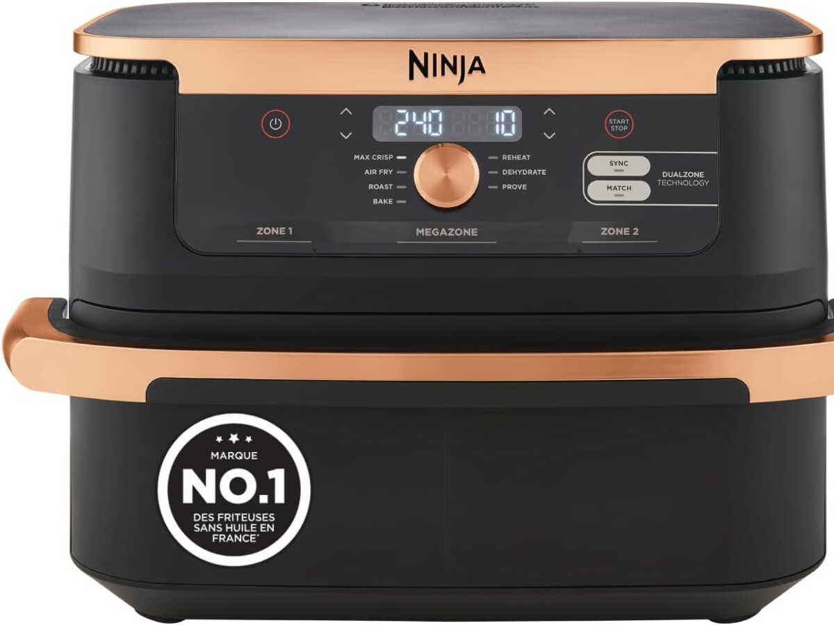 Ninja Foodi FlexDrawer : l'airfryer XXL pour les grandes tablées dont tout le monde parle