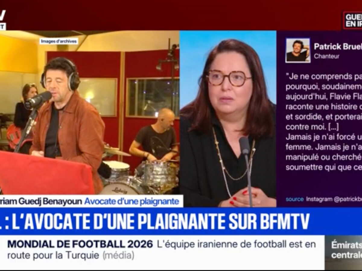 “Un doigt dans ses parties intimes” : l’avocate d’une plaignante dans l’affaire Patrick Bruel sort du silence après la réouverture d’une enquête (ZAPTV)
