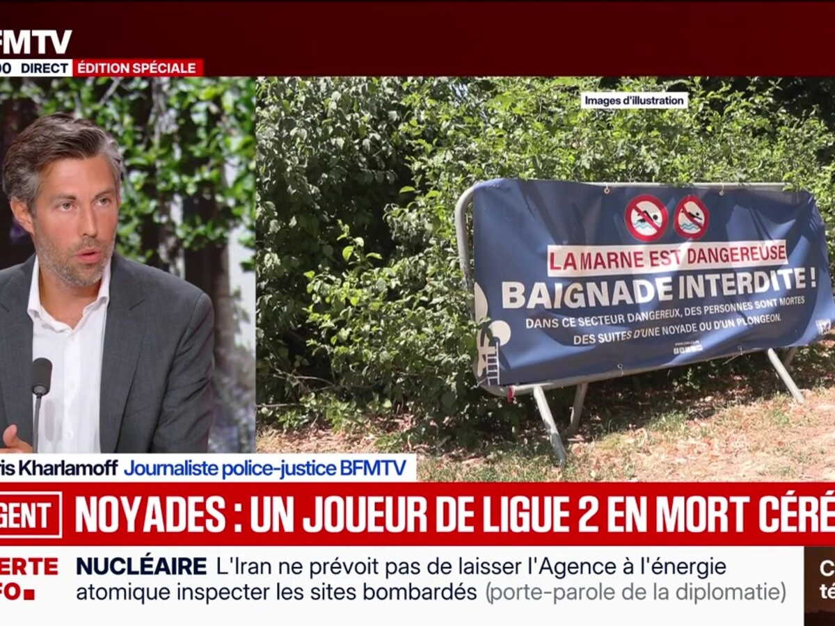 Canicule en France : un joueur de Ligue 2 en état de mort cérébrale après s'être noyé dans le Rhône près de Lyon (ZAPTV)