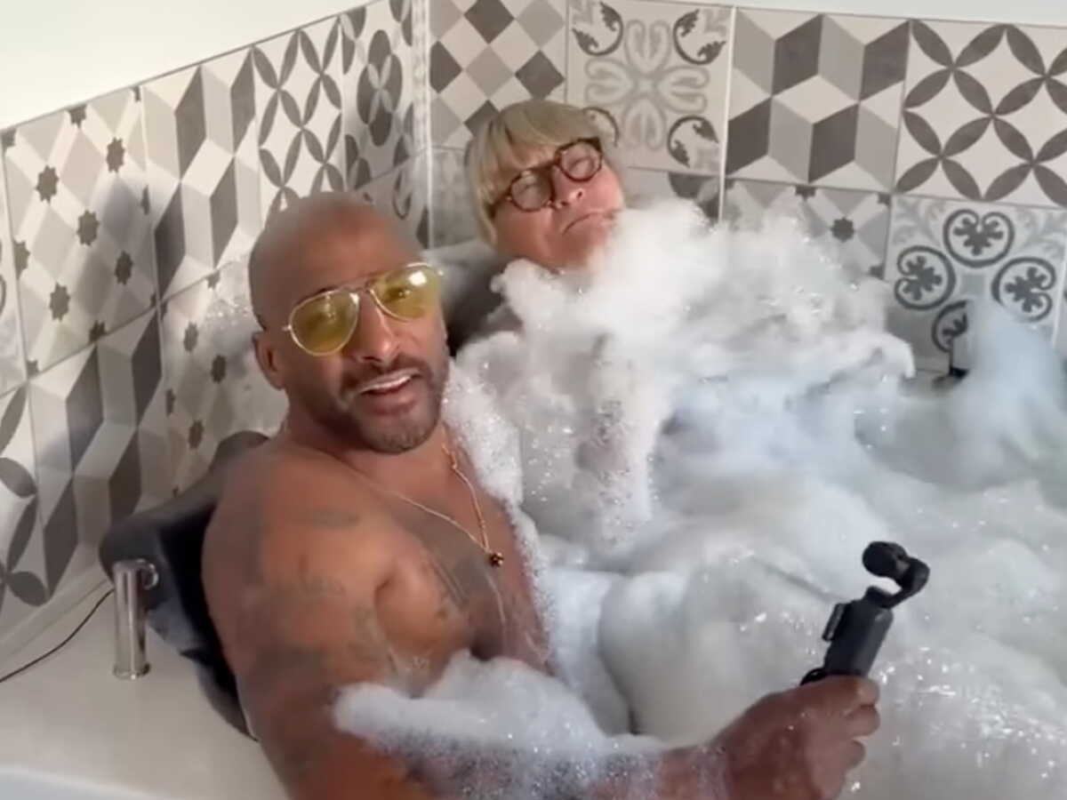 Wanted (M6) : Christine Bravo et Stomy Bugsy se pavanent dans un bain de mousse en attendant Michou