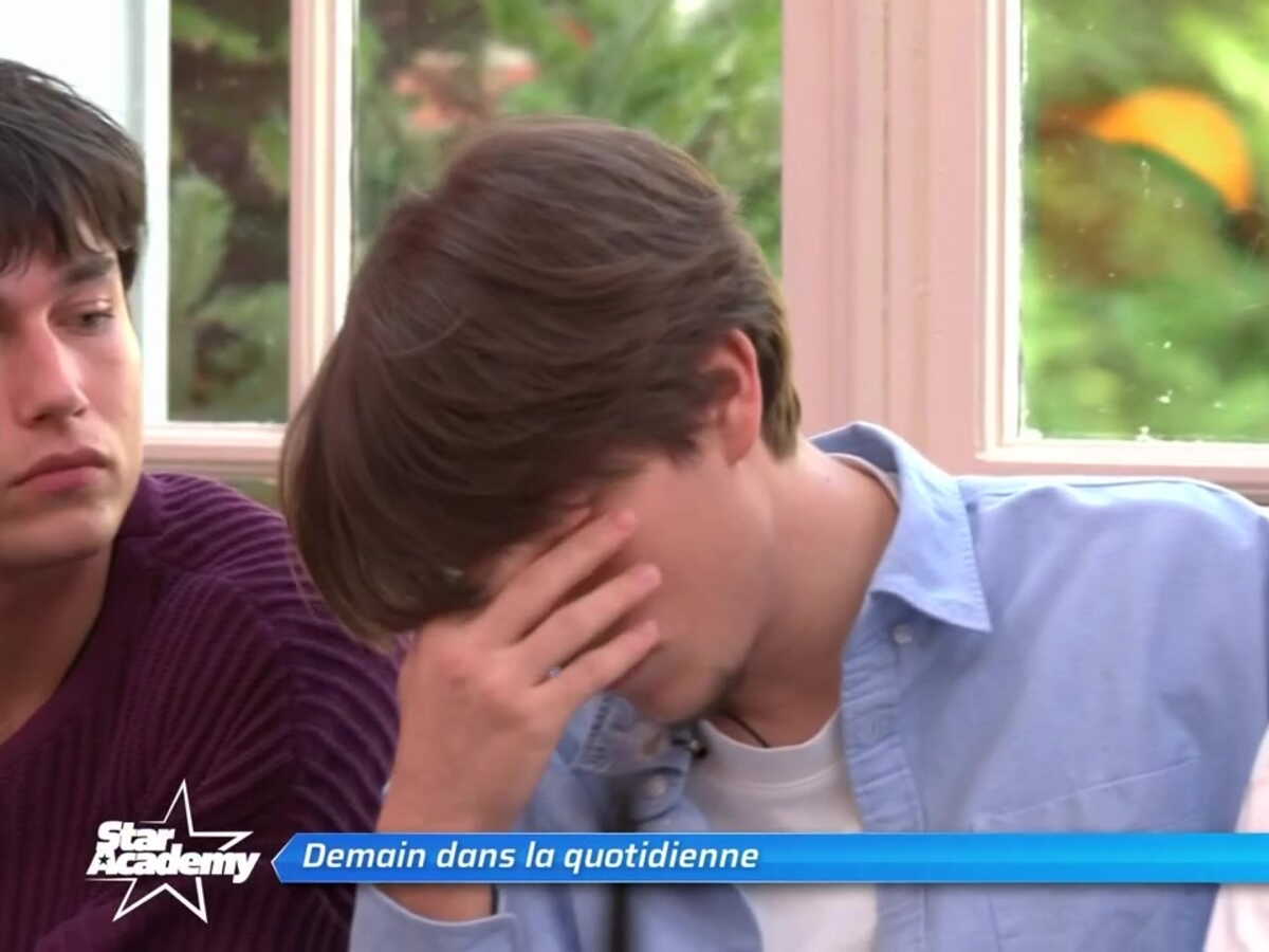 Star Academy 2026 : après l'annonce de sa nomination, Antoine craque, "Je me prends vraiment des gros trucs dans la tronche"