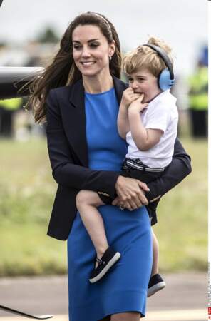 Anniversaire du Prince George - Kate était bien sûr présente