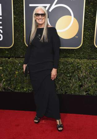 Jane Campion lors de la 75e cérémonie des Golden Globes, le 7 janvier 2018