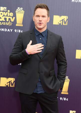 MTV Movie & TV Awards 2018 : Chris Pratt