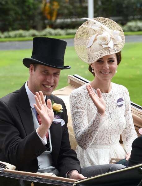 Royal Ascot : talonnés par le prince Willam et Kate Middleton