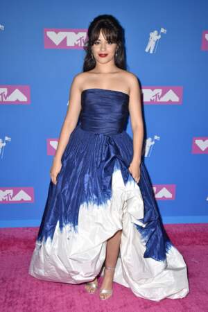 Camila Cabello aux MTV Video Music Awards 2018, le 20 août, à New York
