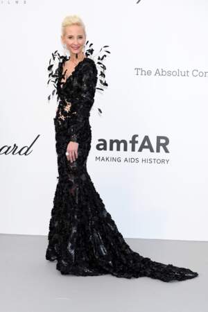 Gala de l'amfAR à Cannes : l'actrice américaine Anne Heche