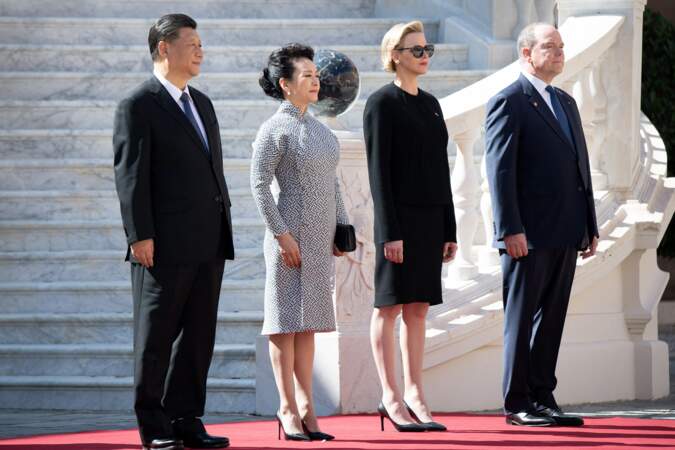 Visite officielle du président de la Chine Xi Jinping à Monaco le 24 mars 2019