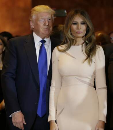 Melania & Donald Trump en 2016