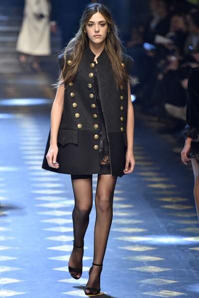 Défilé Dolce & Gabbana : Sistine Stallone, fille de Sylvester et Jennifer Flavin
