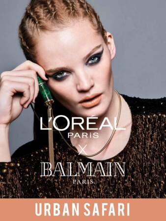 L'Oréal Paris x Balmain : Urban Safari, un nude orangé