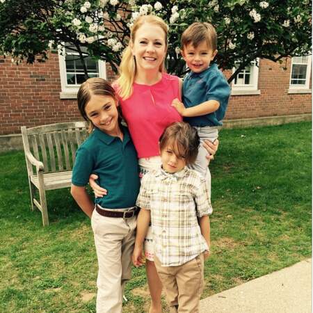 Melissa Joan Hart et ses enfants
