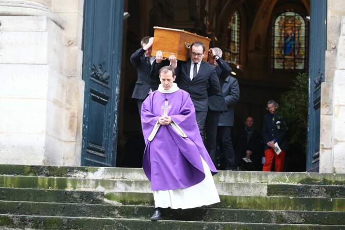 Les obsèques de Stéphane Audran à l'église Saint-Roch