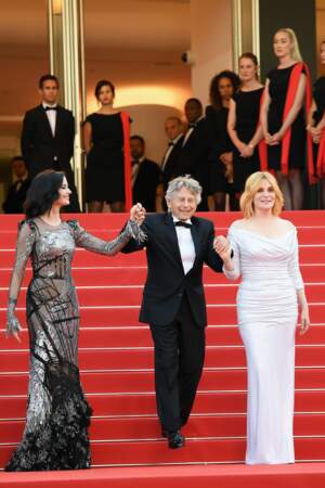 Roman Polanski, Eva Green et Emmanuelle Seigner